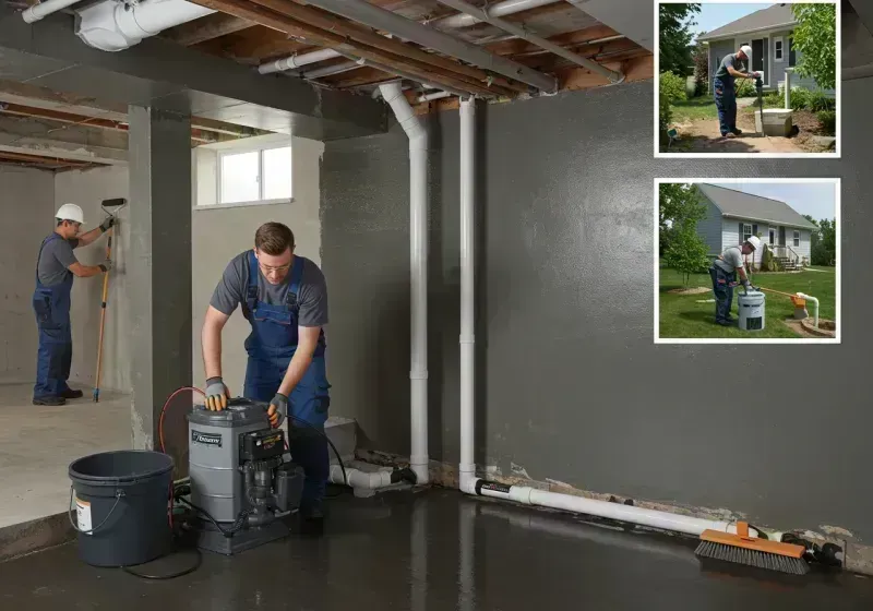 Basement Waterproofing and Flood Prevention process in Inverness, IL